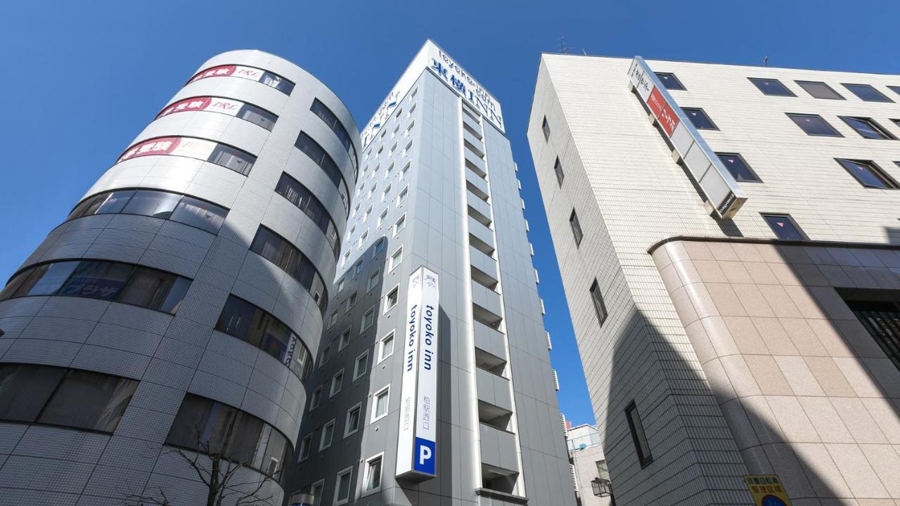 Toyoko Inn Kashiwa Eki Nishi Guchi Bagian luar foto